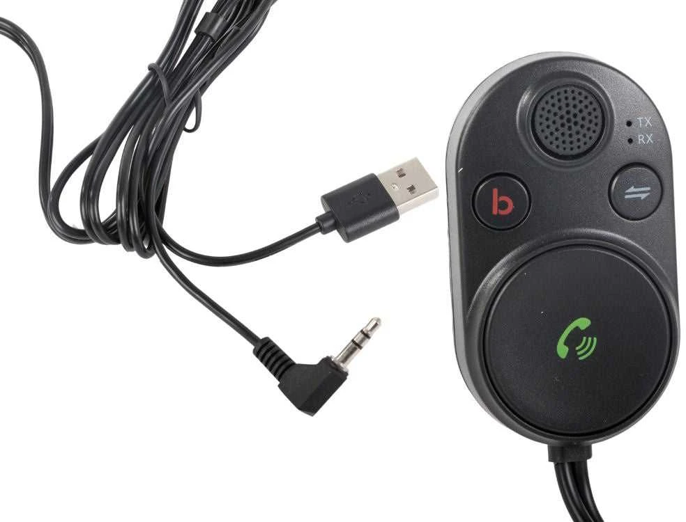 Bluetooth automobilio siųstuvas su USB ir AUX jungtimis