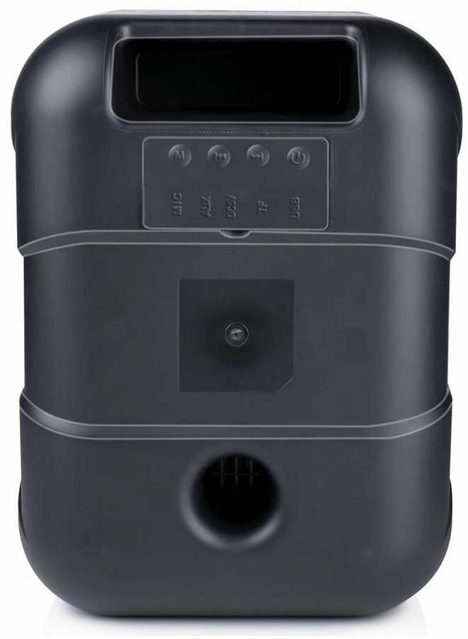 Garsiakalbis Dunlop głośnik mobilny Bluetooth 20W D500 FM radijas Diody LED Juodas