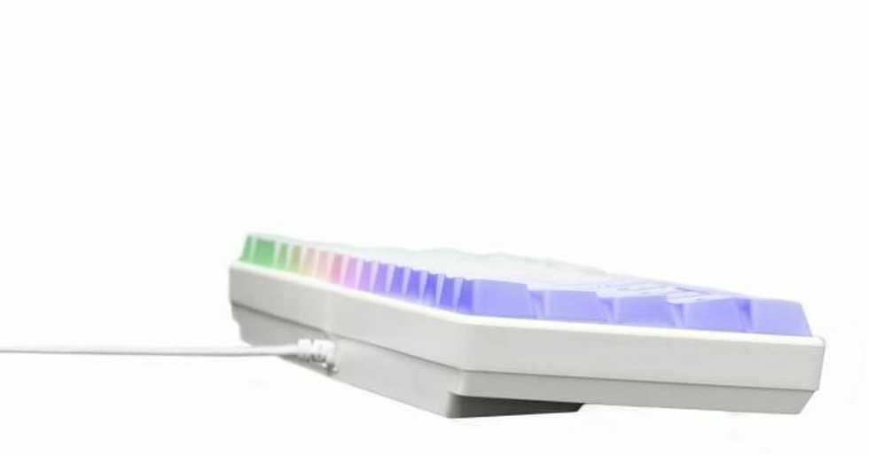THE G-LAB pusiau mechaninė 60 % žaidimų klaviatūra, USB, AZERTY, KEYZ-HYDROGEN-W/FR