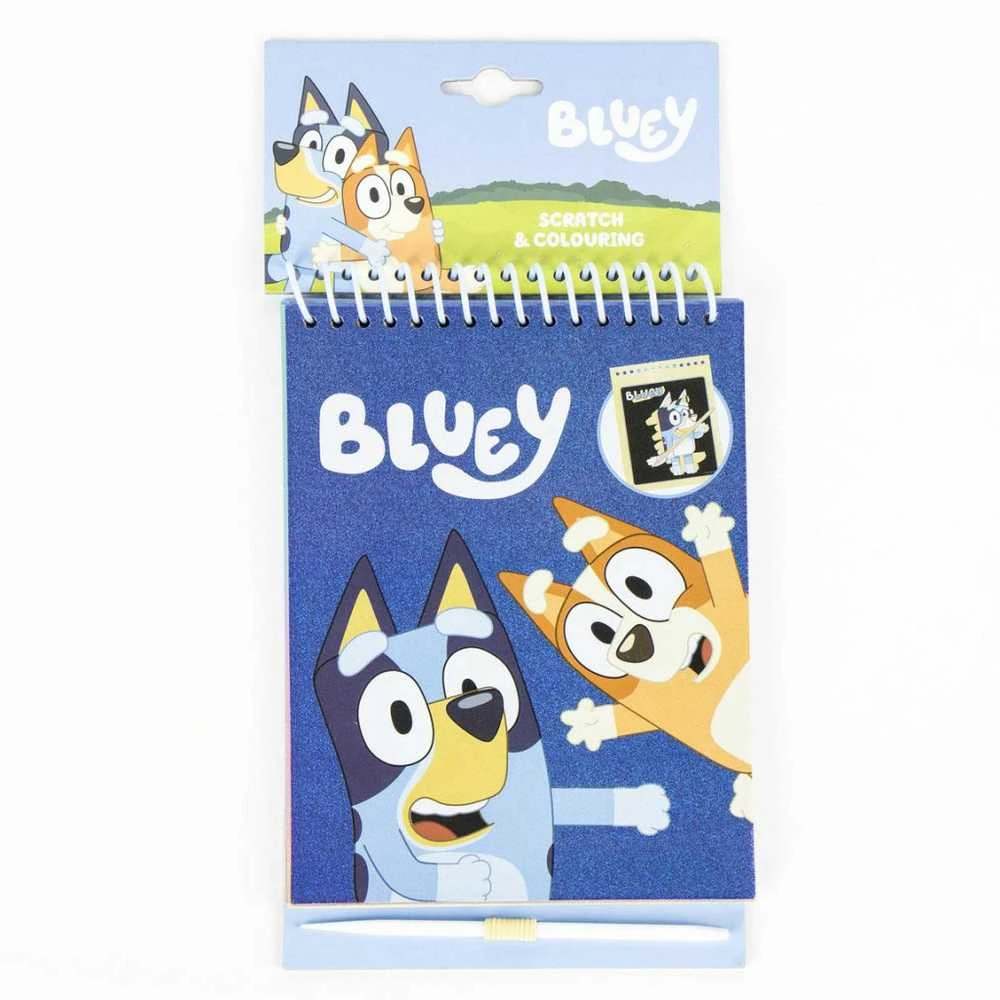 CERDÁ Bluey scratch stationery set