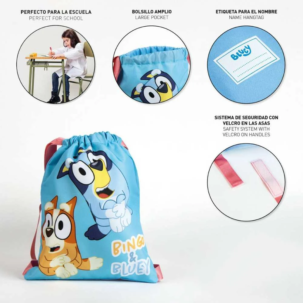 CERDÁ Bluey gym bag 33cm
