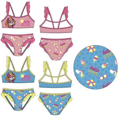 „Bluey Daisy“ vaikiškas maudymosi kostiumėlis, bikinis 3-6 metų vaikams