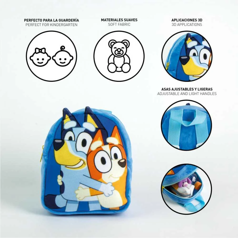 CERDÁ Marvel Bluey plush backpack 22cm