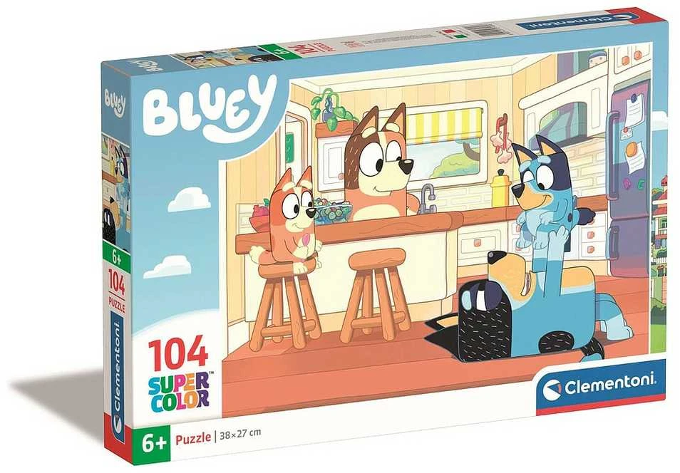 Clementoni Dėlionė 104 vnt. - Bluey