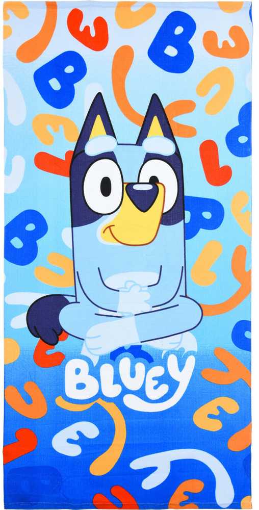 Bluey Mėlynas rankšluostis 70x140cm