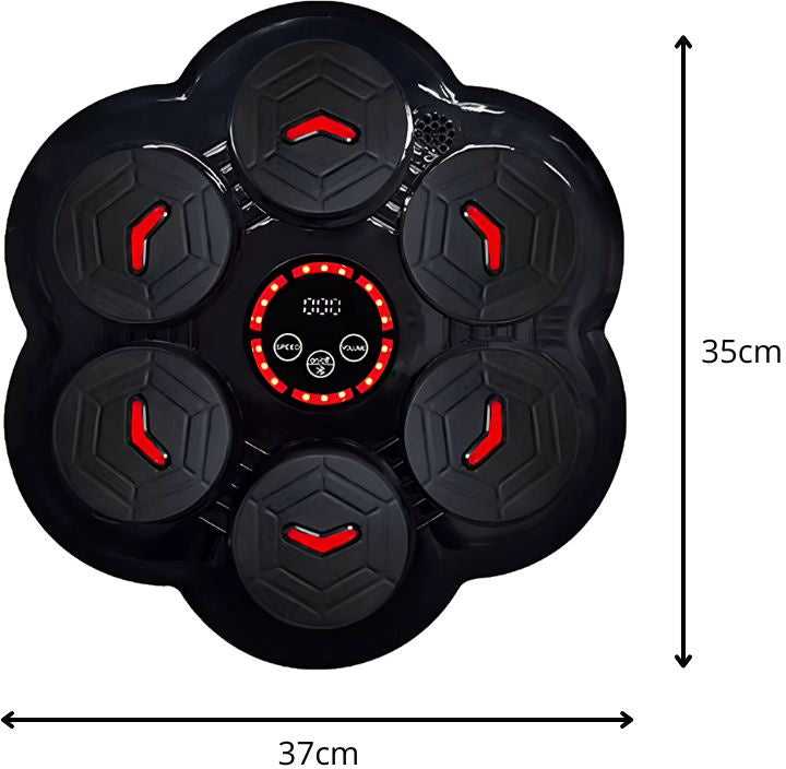 Bokso taikinys su Bluetooth ir USB įkrovimu