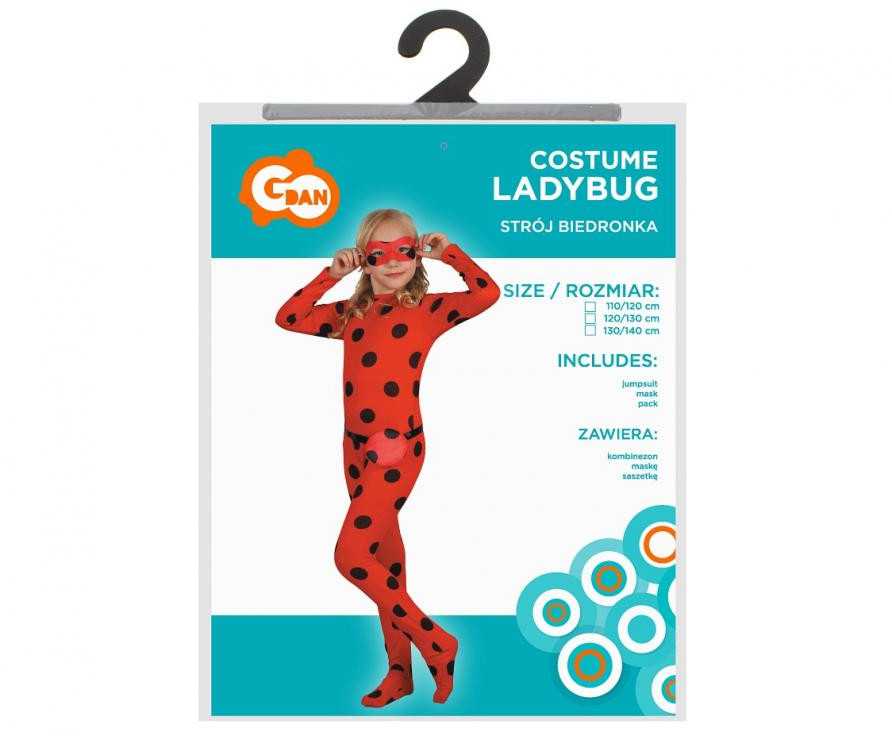 GoDan Boružėlės kostiumo dydis 120/130 cm