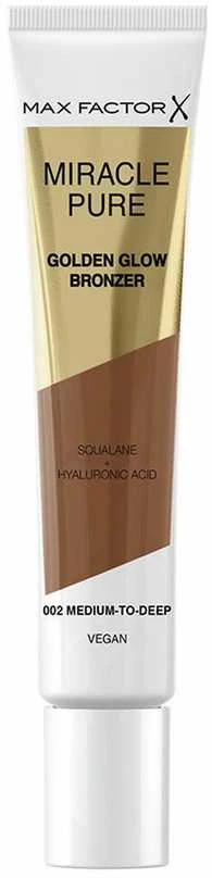 „Max Factor Miracle Pure Golden Glow“ bronzinė bronzinė priemonė
