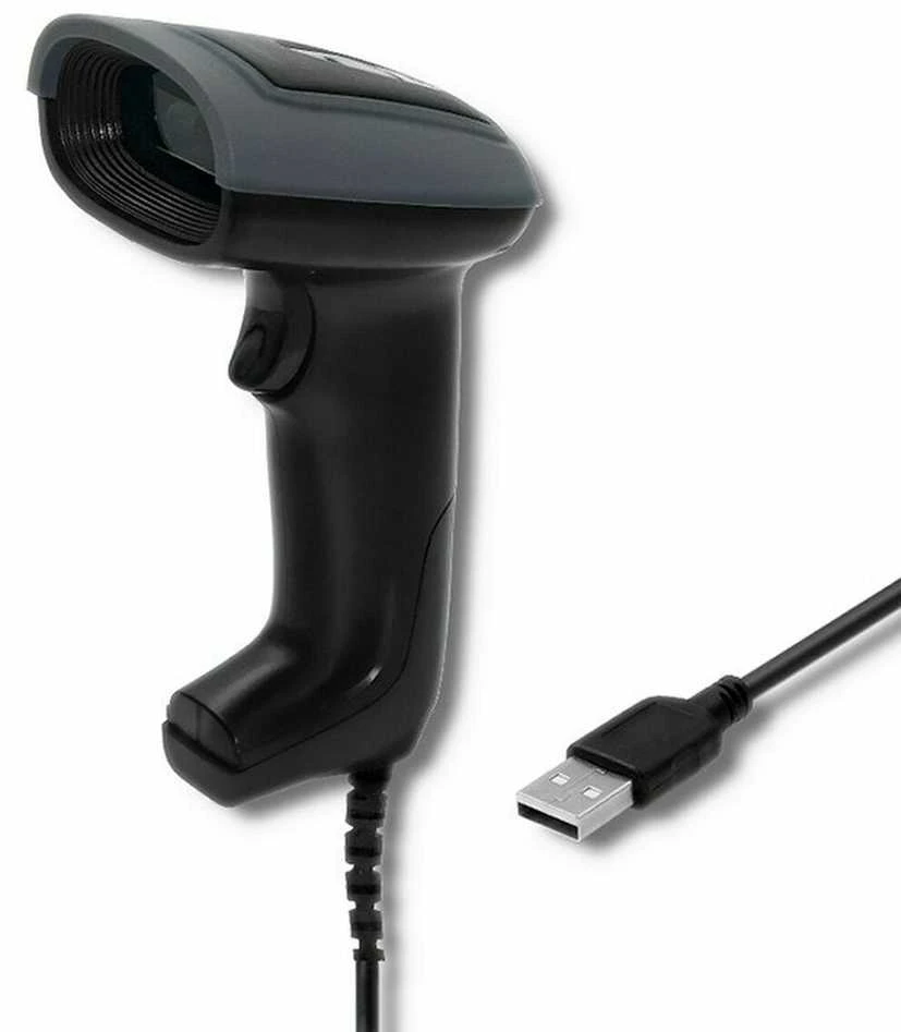 Qoltec 50863 laidinis QR & Brūkšninio kodo skaitytuvas | USB