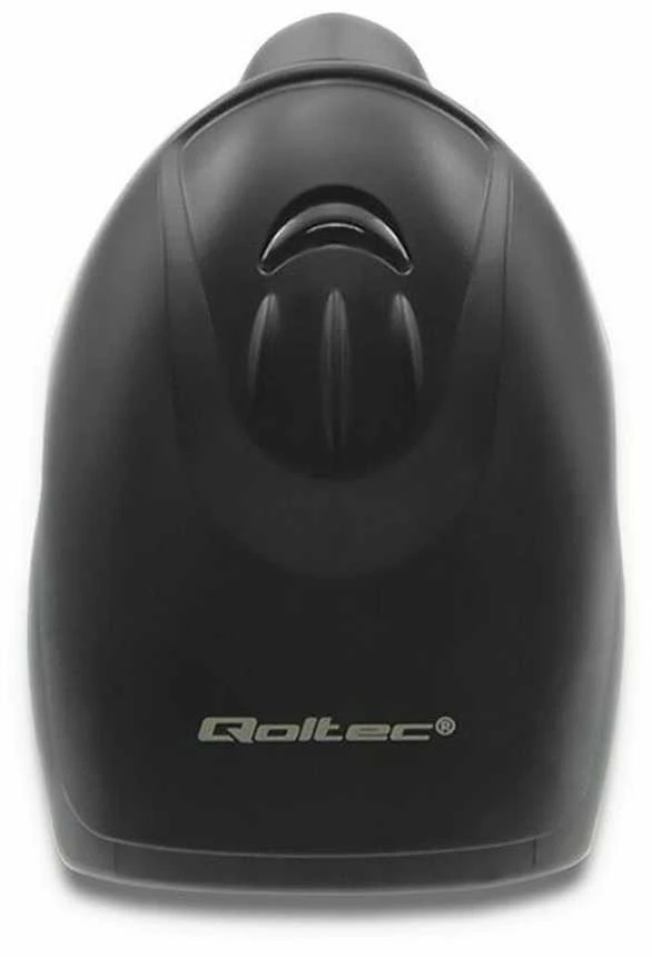 QOLTEC 50866 Barcode scanner 1D CCD USB Juodas