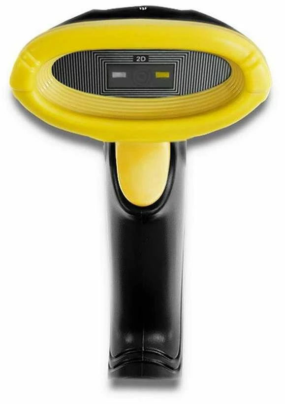 QOLTEC 50867 Barcode scanner 1D 2D USB Juodas