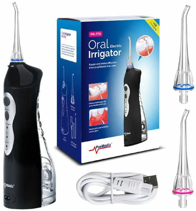 Burnos irigatorius ProMedix PR-770, juodas