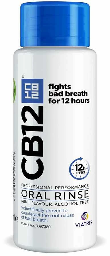 CB12 Burnos skalavimo skystis su mentoliu 500ml