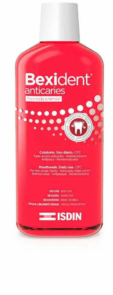 Isdin Bexident Anti Cavity Moutwash, 500 ml