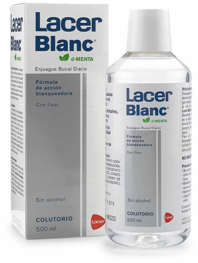 "Lacerblanc" mėtų burnos skalavimo skystis 500ml