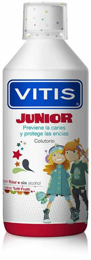 Vitis Tutti Frutti Junior burnos skalavimo skystis 500ml