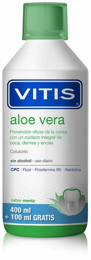 "Vitis" burnos skalavimo skystis su alaviju ir mėtomis 500ml