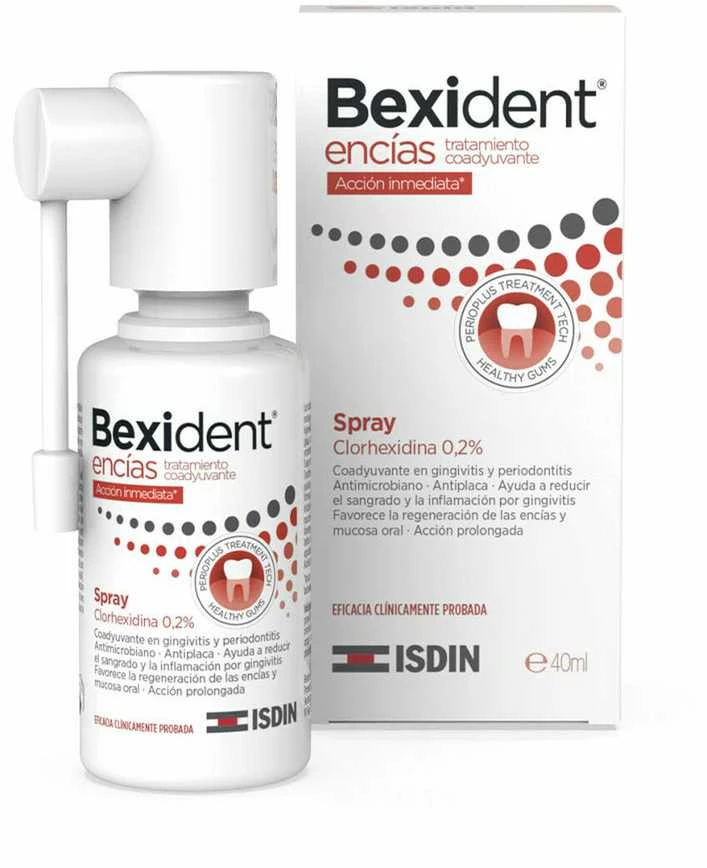 Isdin Bexident Gum Chlorheksidino purškalas 40ml
