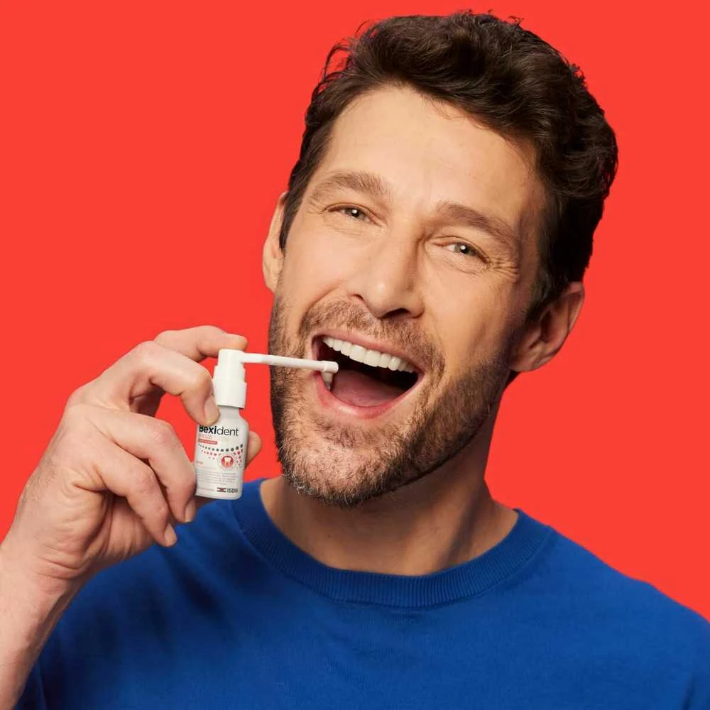 Isdin Bexident Gum Chlorheksidino purškalas 40ml