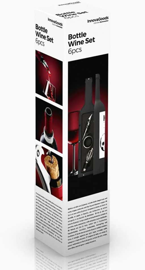 Butelio Formos Rinkinį Vynui InnovaGoods 5 Dalys