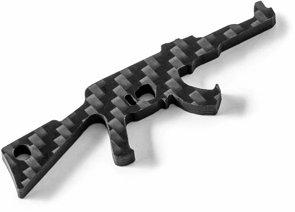 Butelių atidarytuvas, Ak-47 raktų pakabukas (anglies pluošto)