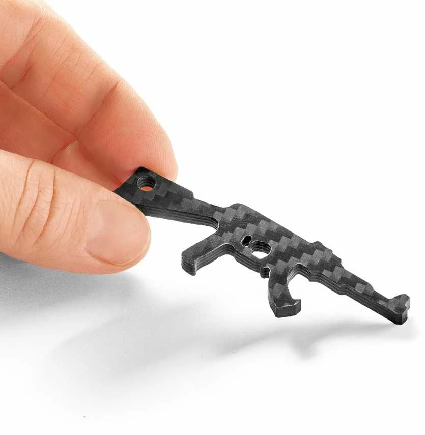 Butelių atidarytuvas, Ak-47 raktų pakabukas (anglies pluošto)