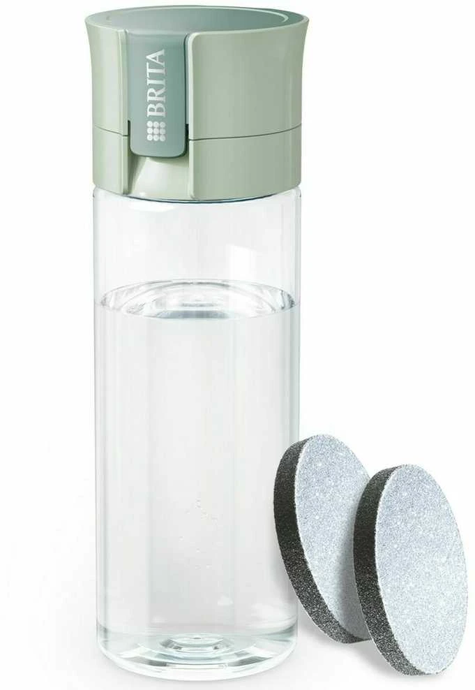 Gertuvė Brita Vital + 2 Brita MicroDisc vandens filtrai, žalios spalvos