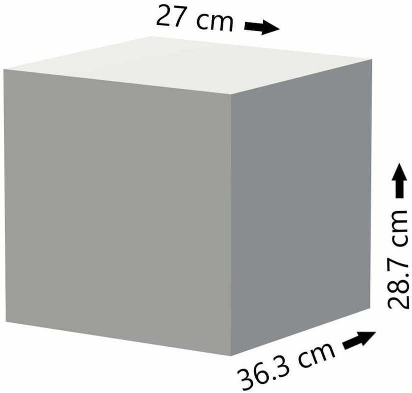 Leitz LEITZ CUBE WOW Schubl. Box perlweiss mitas 4 Schubward, tvirtas ir stabilus ansprechend 2-farbigem WOW Design in hochglanz - 52132001