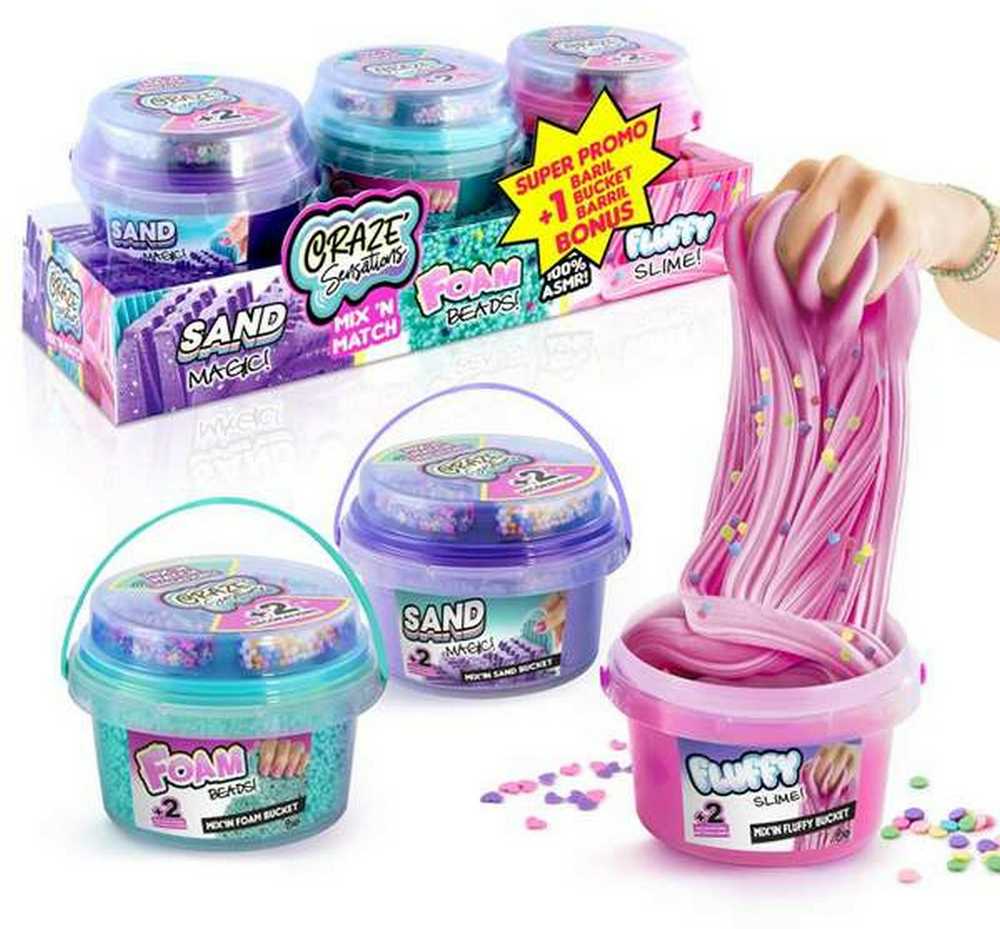 „Canal Toys“ „MIX & MATCH Sensations“ – 2 statinės + 1 premija