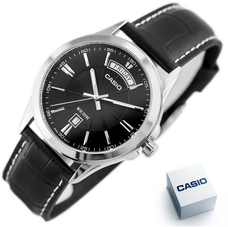 CASIO Moteriškas Laikrodis LTP-1274D-7A Meninė Elegancija
