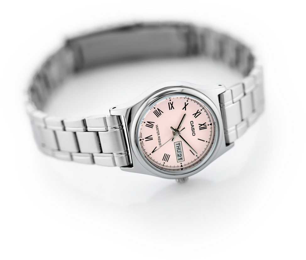 Laikrodis CASIO LTP-V002GL 9BUDF WOMEN S WATCH (zd584e) + BOX
