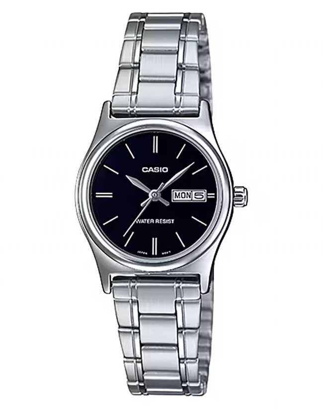 Moteriškas laikrodis CASIO LTP-V006D-1B2 (zd587i) + DĖŽĖ