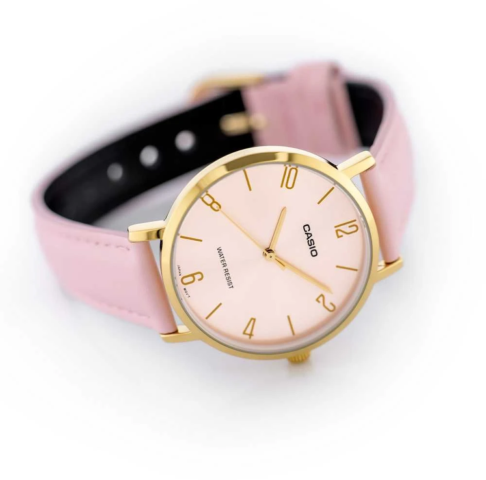 CASIO MOTERIS LAIKRODIS LTP-1234DD-1A + DĖŽĖ