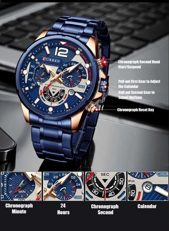„Casio MTP-B145D-7B“ vyriškas laikrodis + BOX (zd230f)