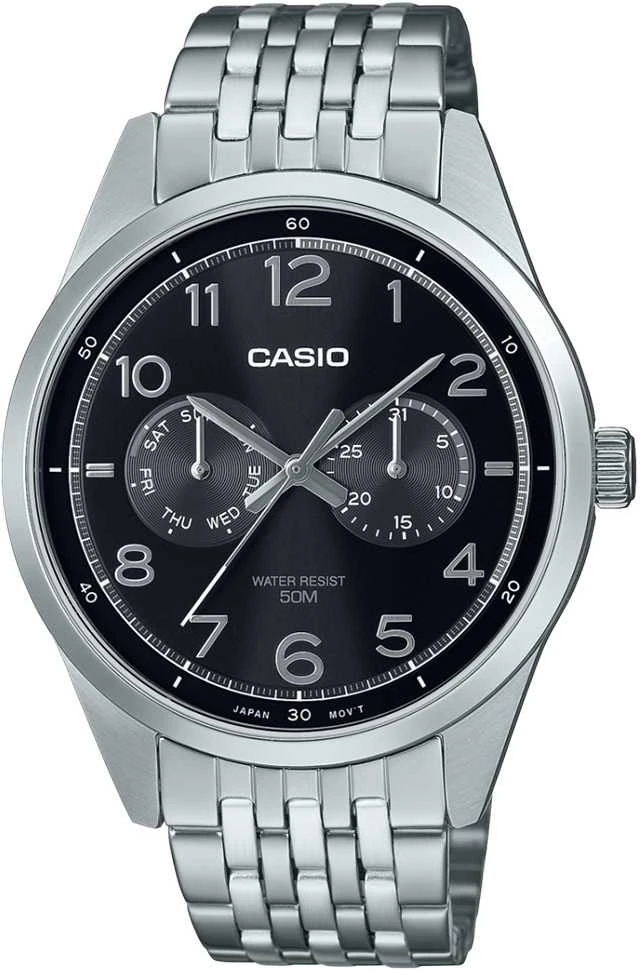 CASIO MTP-E340D-1A VYRIŠKAS LAIKRODIS (zd264a) + DĖŽUTĖ