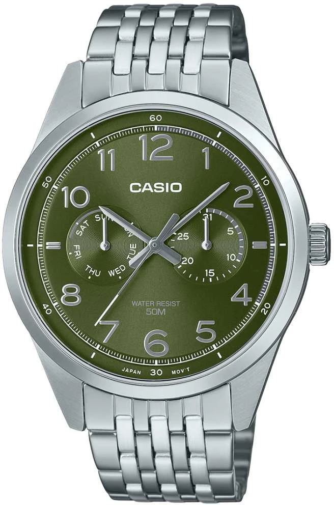 CASIO MTP-E340D-3A VYRIŠKAS LAIKRODIS (zd264c) + DĖŽUTĖ