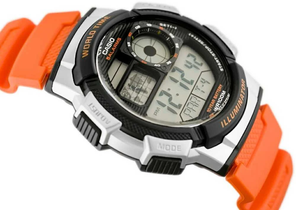 VYRIŠKAS LAIKRODIS CASIO AE-1000W 4AV (zd073c) - WORLD TIME