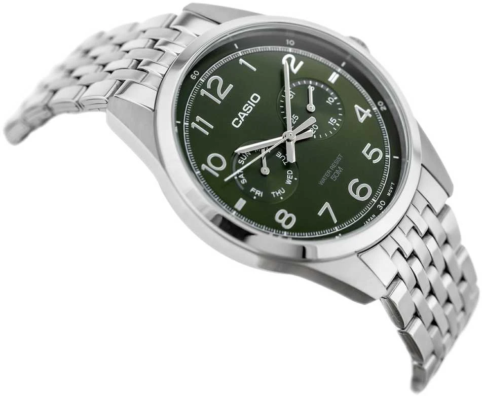 Laikrodis CASIO MEN'S WATCH MTP-E335D-2E1 (zd274b) + BOX