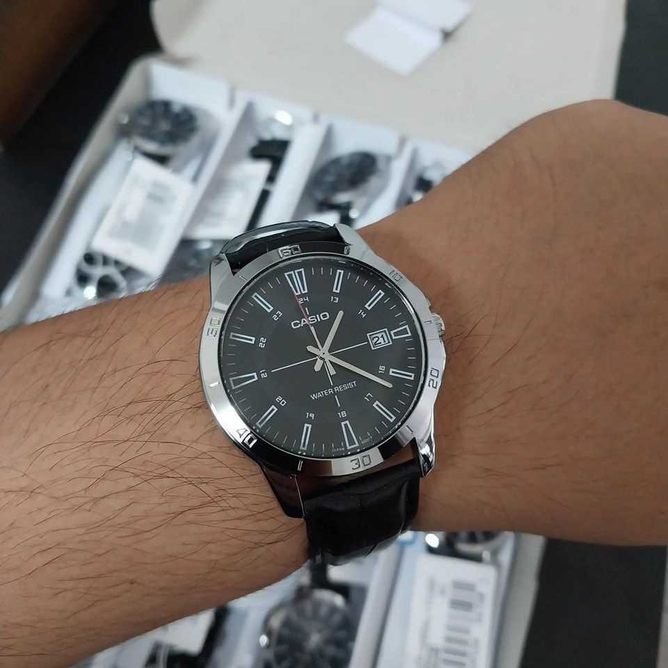 Casio vyriškas laikrodis MTP-V004L-1CUDF + dėžutė