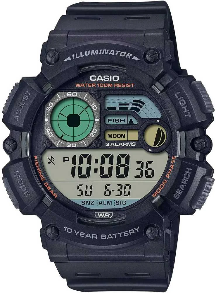 Laikrodis vyrams CASIO Digital Moonphase WS-1500H-1A + BOX