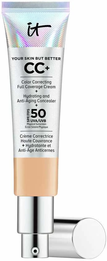 IT Cosmetics CC+ Color Corr. Visą padengimą suteikiantis kreminis SPF50, 32 ml