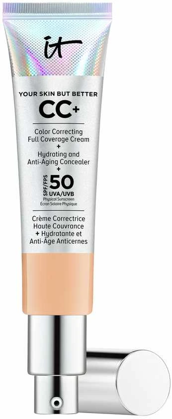 It Cosmetics Your Skin But Better Cc kreminis makiažo pagrindas Spf50 Neutralus vidutinis