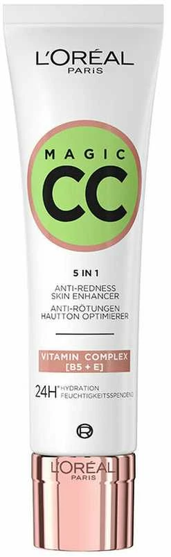 Veido kremas L'Oréal Paris C'est Magic Anti-Redness Complexion Enhancer