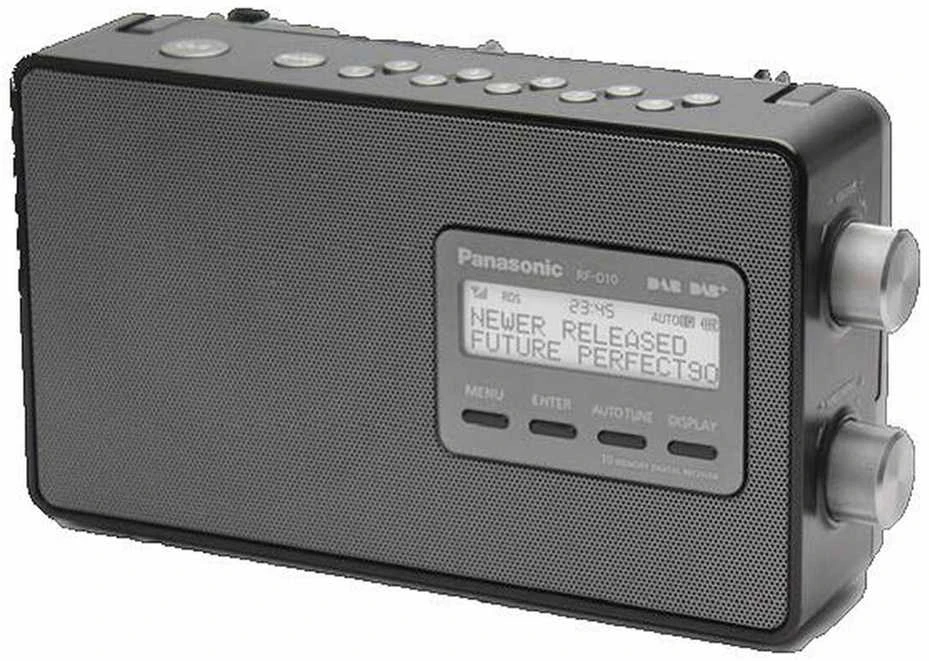 Radijo imtuvas Panasonic RF-D 10 EG-K Juodas