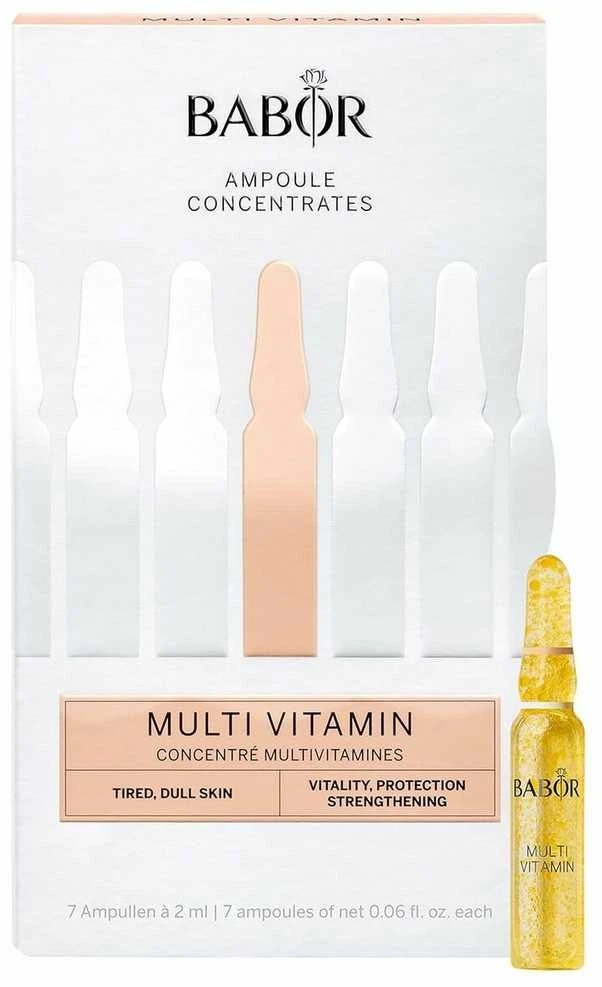 Babor Multi vitaminų ampulės koncentratai, 14 ml