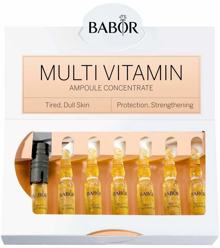 Babor Multi vitaminų ampulės koncentratai, 14 ml
