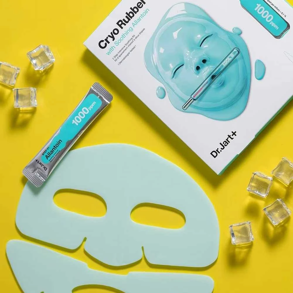 Dr. Jart+ Cryo Rubber Soothing Mask raminamoji veido kaukė jautriai odai, 44 g