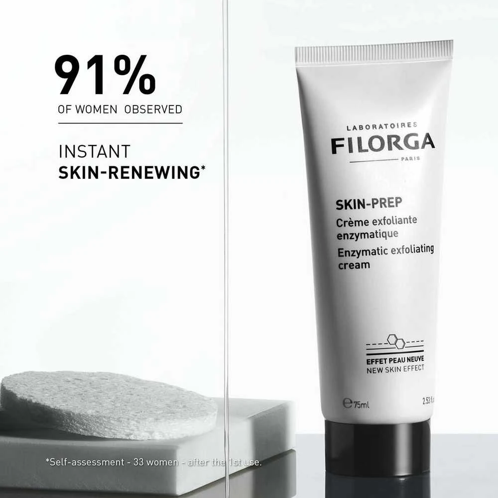 Filorga SKIN-PREP Enzymatic Exfoliating Kreminis kreminis veido šveitiklis, 75 ml