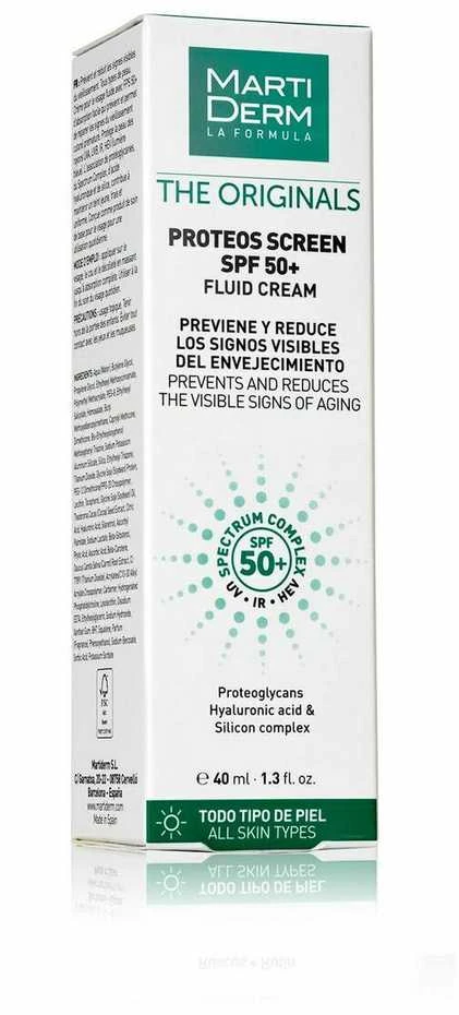Martderm Martiderm The Originals Proteos Screen Fluid Kreminis SPF50+, 40 ml