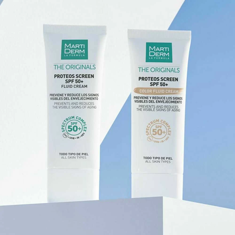 Fluidinis kremas Martiderm Proteos Screen Spf 50 Color Fluid Kreminis, 40 ml